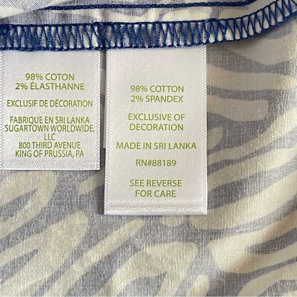 Lilly Pulitzer Alysia Mini Skort Zee Bebe Size 12 - Picture 8 of 12